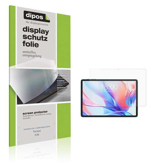 2x Schutzfolie matt für Teclast P30 Display-Schutzfolie