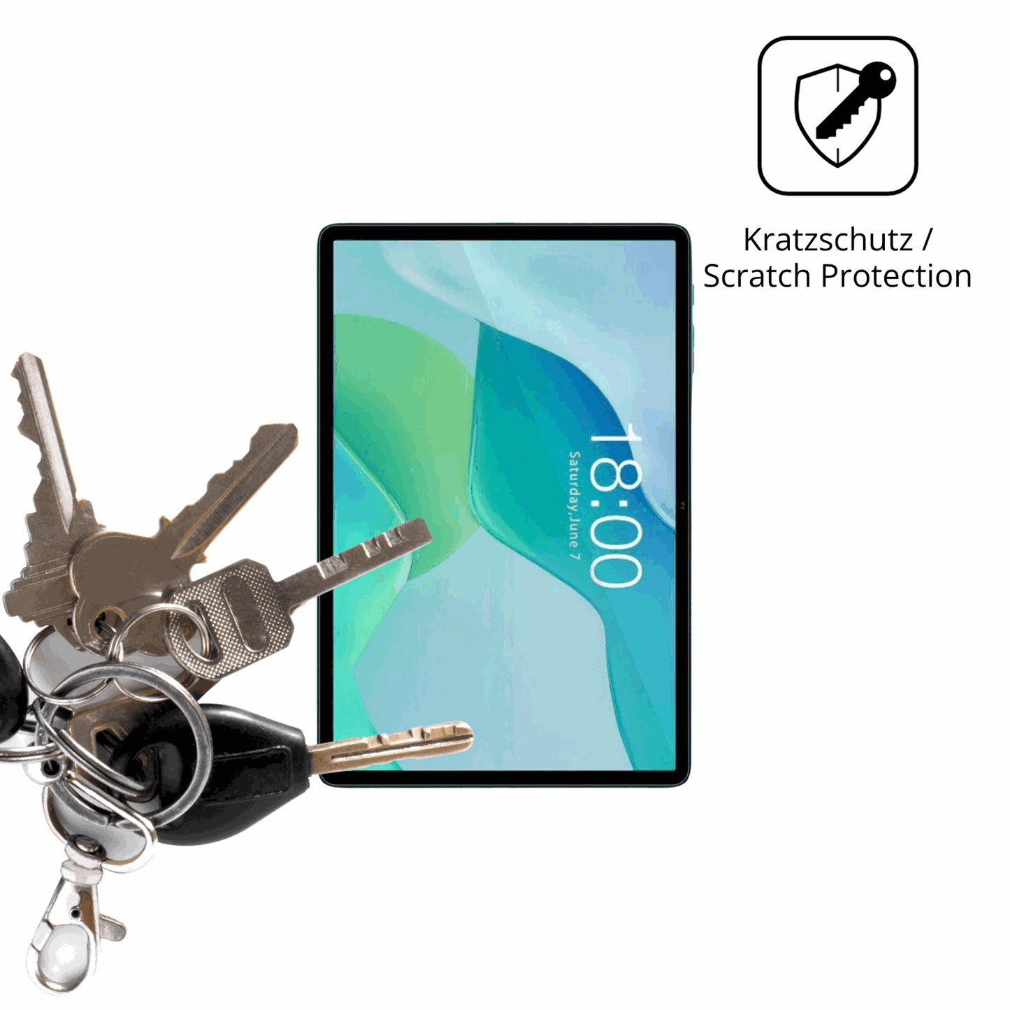 2x Screen Protector for Teclast P33 Protection Crystal Clear dipos