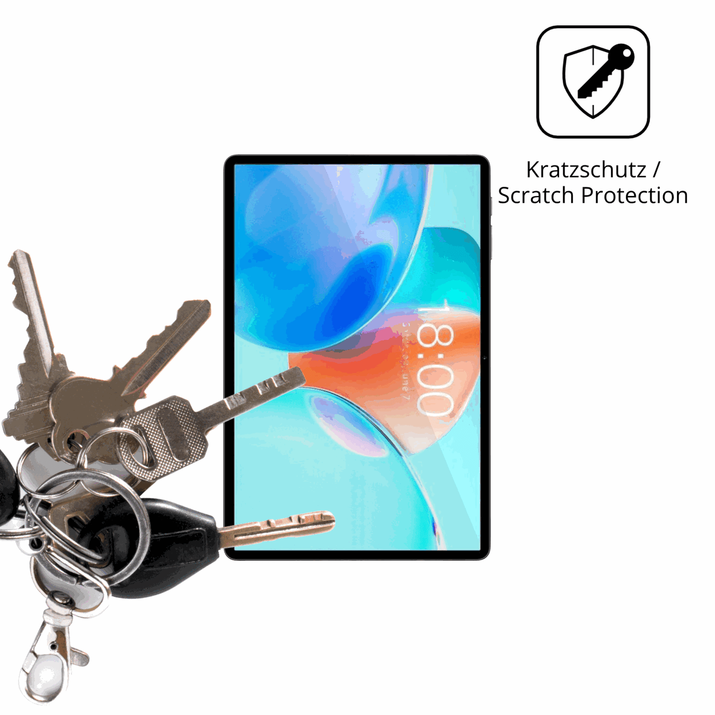 2x Screen Protector for Teclast P50T Protection Crystal Clear dipos