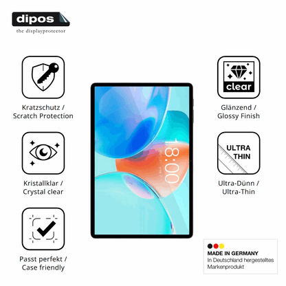 2x Screen Protector for Teclast P50T Protection Crystal Clear dipos