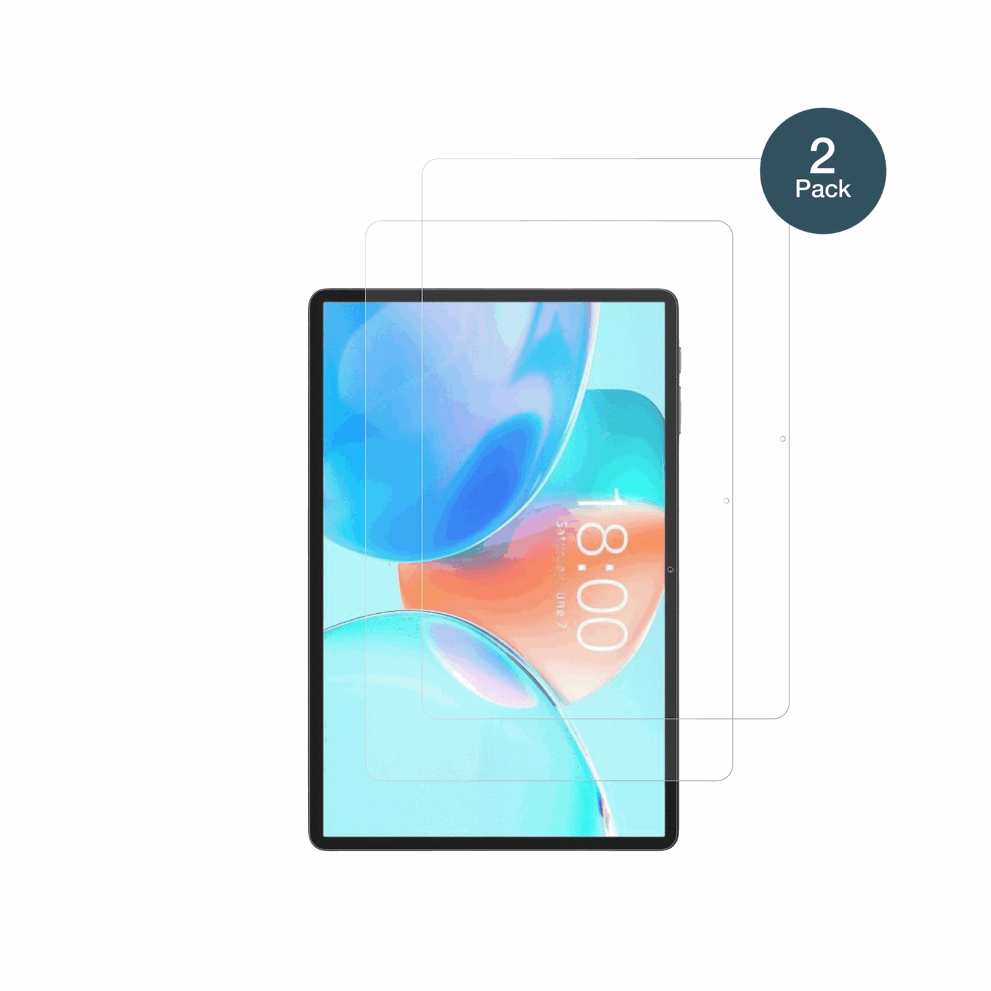 2x Screen Protector for Teclast P50T matte Flexible Glass 9H dipos