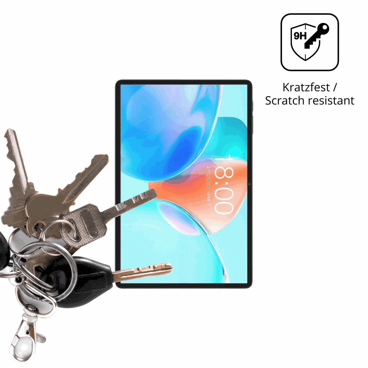 2x Screen Protector for Teclast P50T matte Flexible Glass 9H dipos