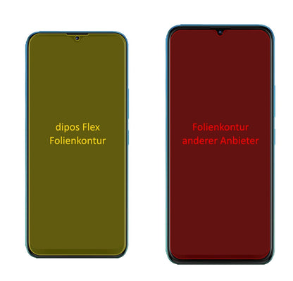 2x Screen Protector for Tecno Pop 5X Protective Film covers 100% dipos Flex