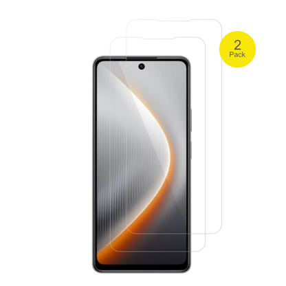 tecnopova 7 mit aufgebrachter dipos Displayschutzfolie, glasklare Darstellung ohne Einschränkungen