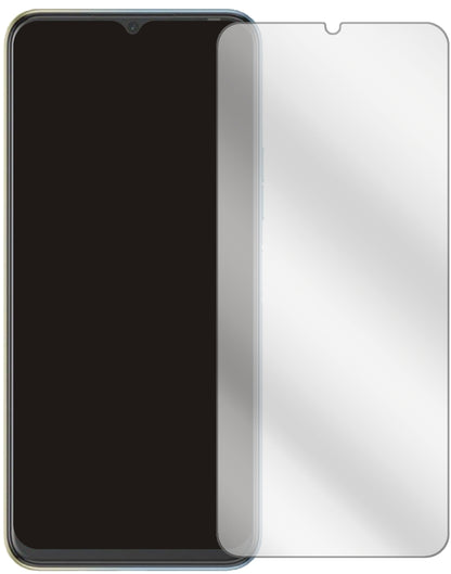 TecnoSpark 8P mit aufgebrachter dipos Displayschutzfolie, glasklare Darstellung ohne Einschränkungen