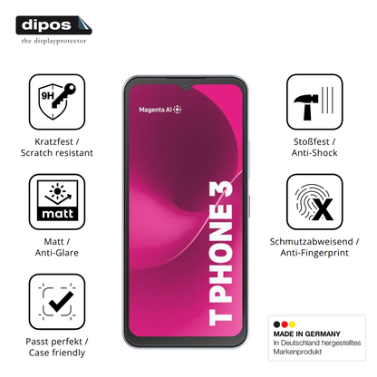 Displayschutz hergestellt in Deutschland, höchste Qualität made in Germany