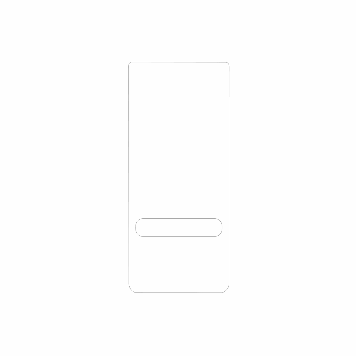 dipos Displayschutz für ThermoMaven P2, mattierte Oberfläche, geringe Dicke und perfekte Passform