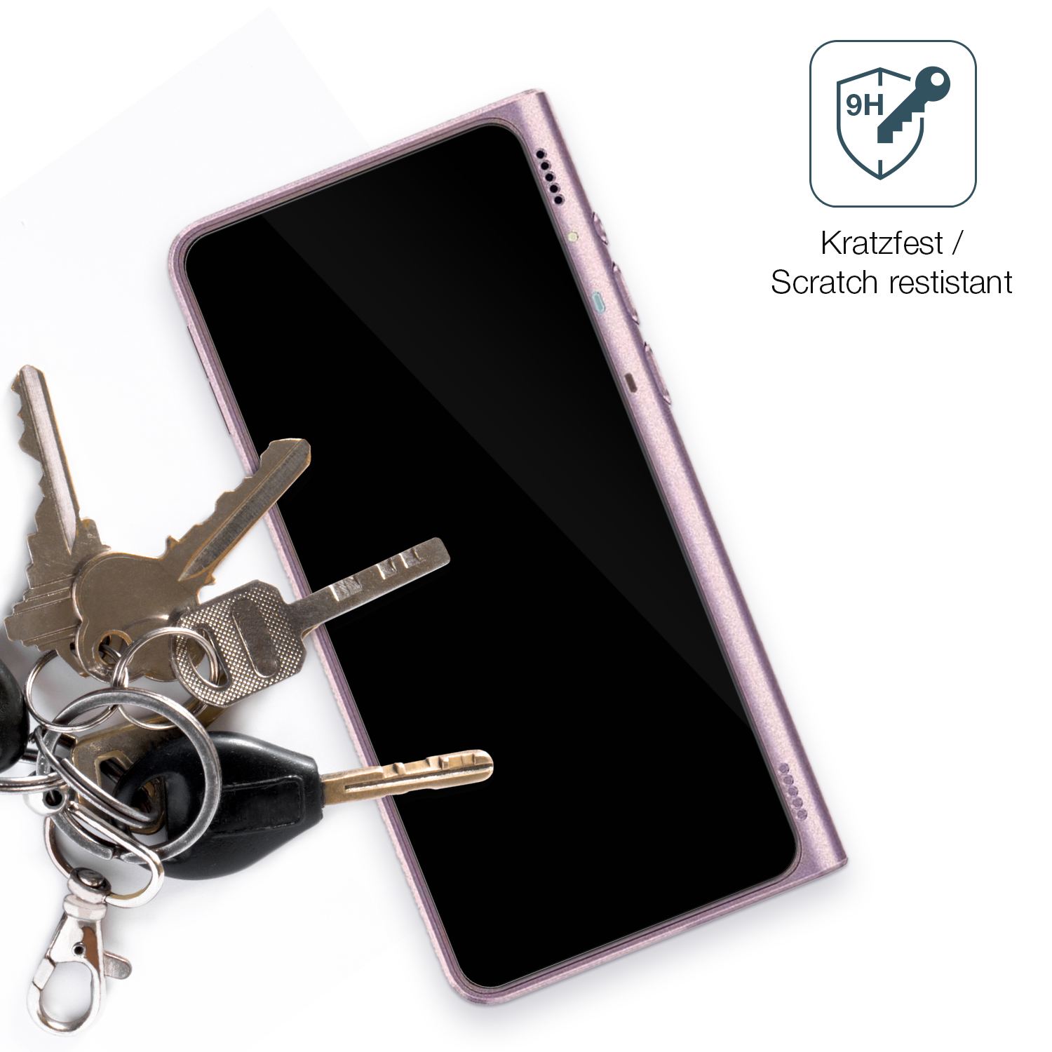dipos Displayschutz für Timekettle Fluentalk 1, transparente Oberfläche, perfekte Passform auch für die Rundungen