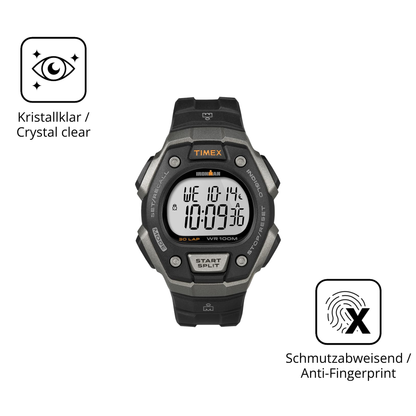 Flexible TPU-Folie passend zugeschnitten für Timex Ironman, vollständige Abdeckung