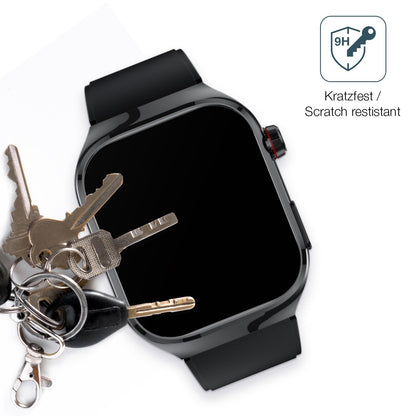 dipos Displayschutz für TK16 Smartwatch 2.04 Zoll, mattierte Oberfläche, robuste Festigkeit und perfekte Passform
