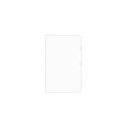 dipos Displayschutz für Tobii Dynavox TD I-16, mattierte Oberfläche, geringe Dicke und perfekte Passform