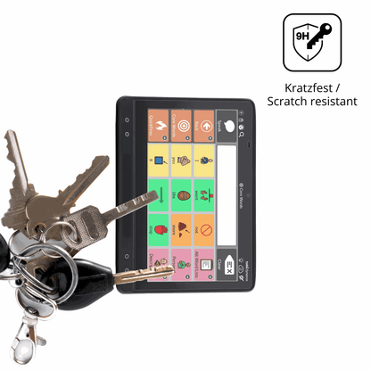 dipos Displayschutz für Tobii Dynavox TD I-16, mattierte Oberfläche, robuste Festigkeit und perfekte Passform