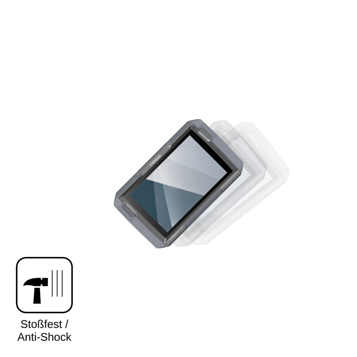 2x Screen Protector for Topdon UltraDiag Moto Flexible Glass 9H dipos