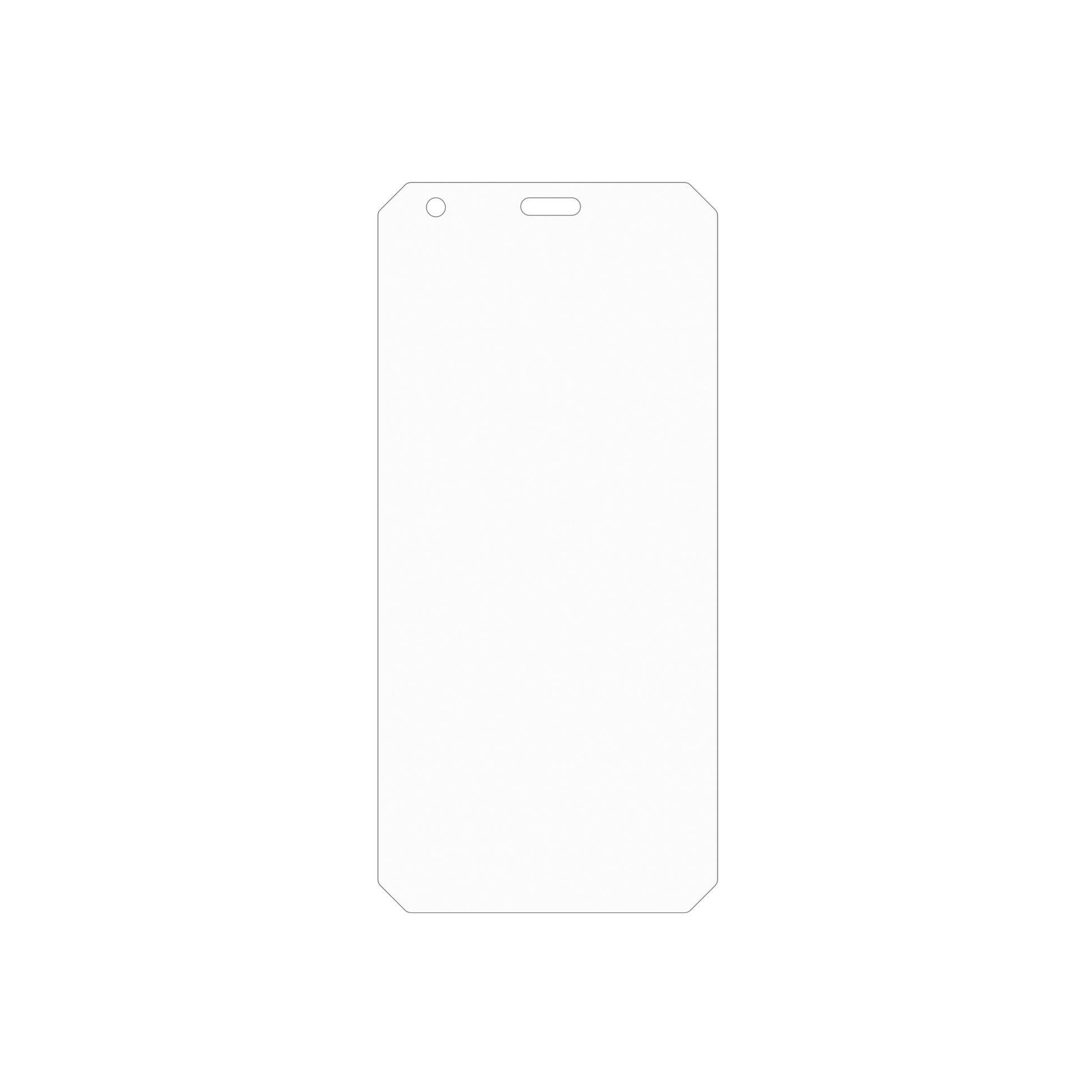 dipos Displayschutz für Topicon MDT661, mattierte Oberfläche, geringe Dicke und perfekte Passform