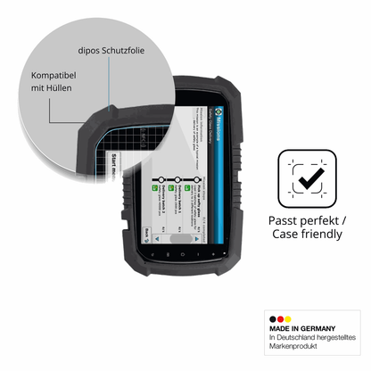 2x Screen Protector for Topicon MDT765 Protection Crystal Clear dipos