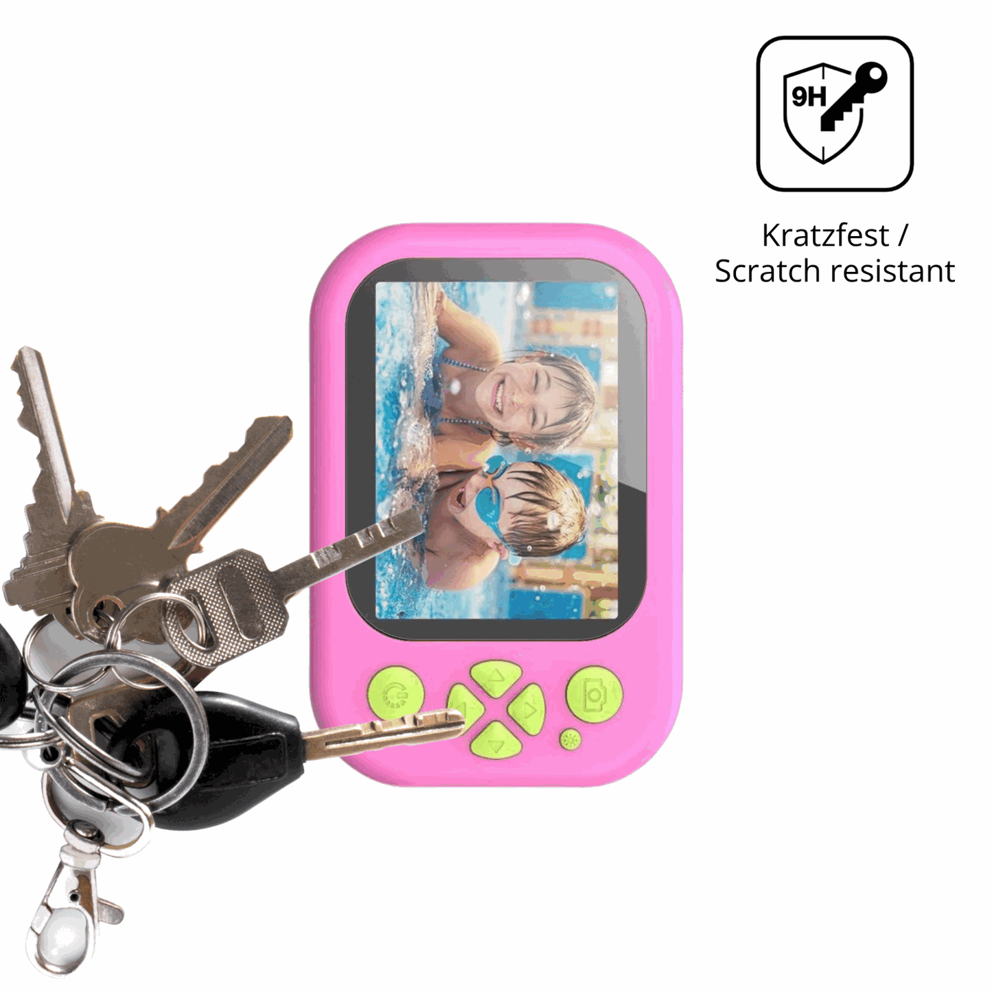dipos Displayschutz für Tosaju G340, mattierte Oberfläche, robuste Festigkeit und perfekte Passform