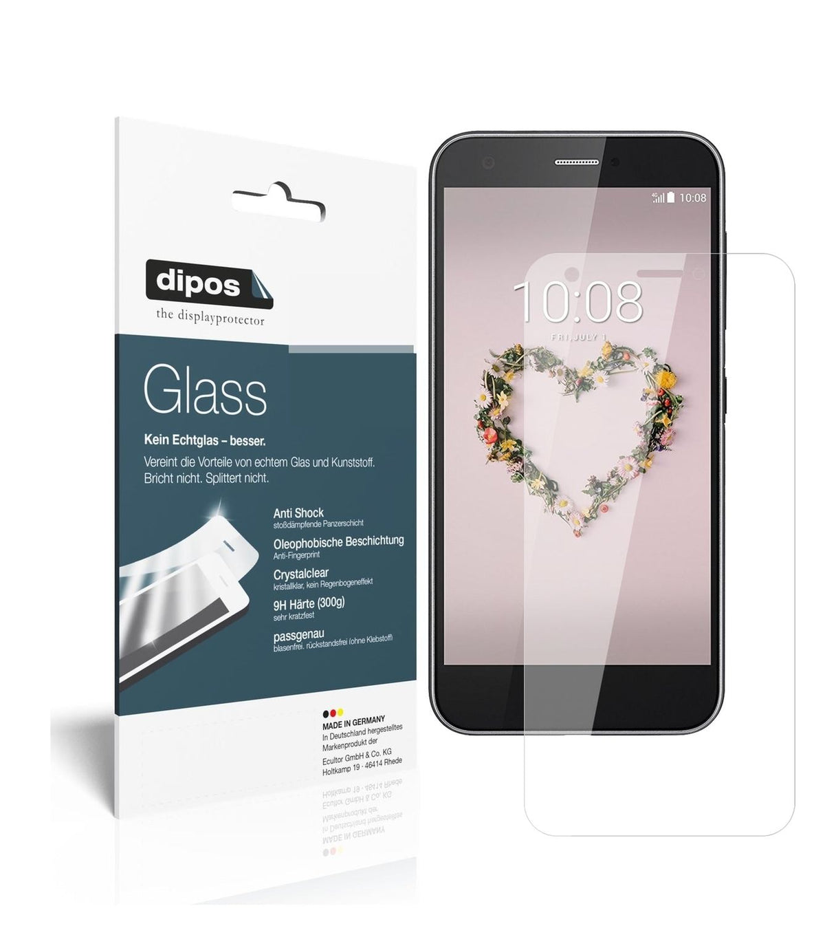 9H Clear Screen Protector for ZTE Blade A512 – Shatterproof, Crystal Clear | dipos