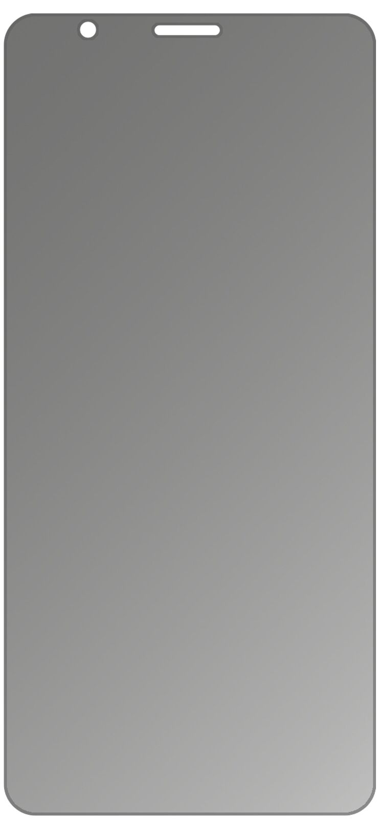 dipos Displayschutz für TP-Link Neffos N1, mattierte Oberfläche, Blickschutzfilter und perfekter Passform