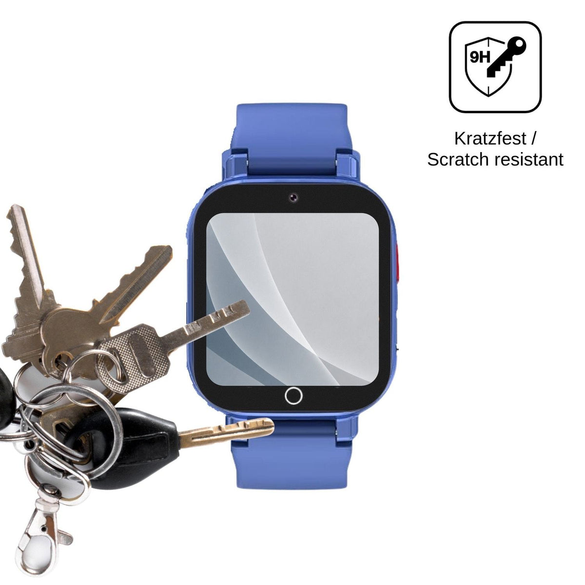 2x Screen Protector for Transformers Smartwatch Kinder 4G matte Flexible Glass 9H dipos