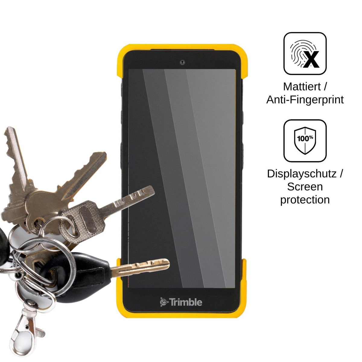 Screen Protector for Trimble TDC6 Privacy Filter 4-Way Protection dipos