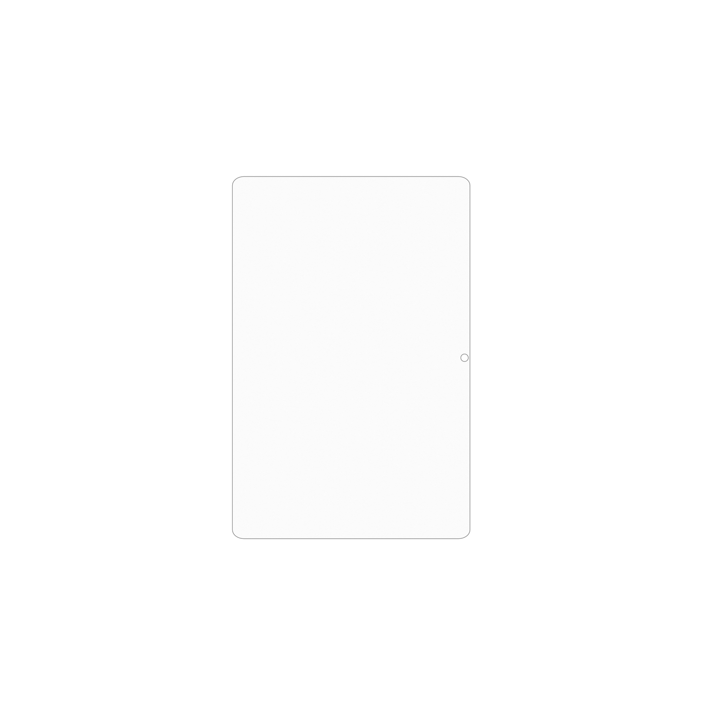 dipos Displayschutz für Tuohaitime 11 Zoll, mattierte Oberfläche, geringe Dicke und perfekte Passform