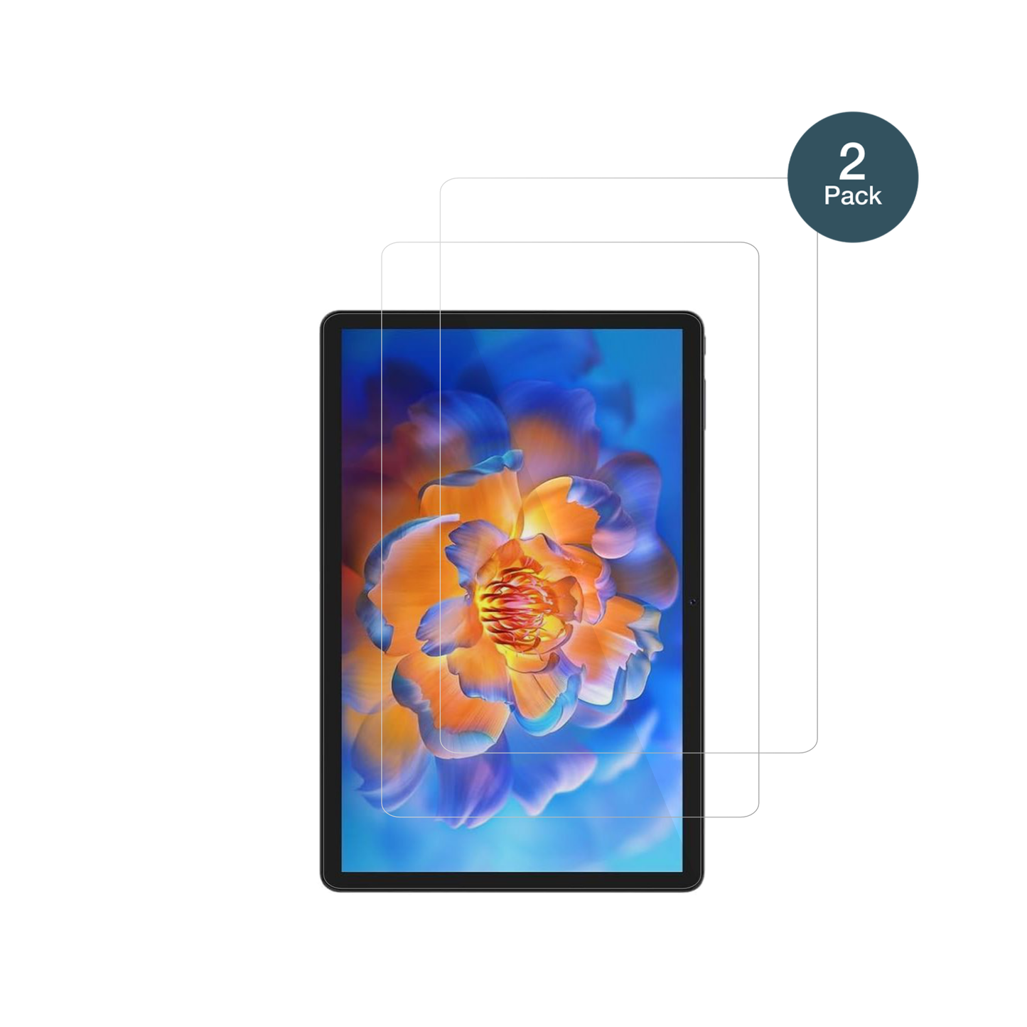 Tuohaitime11 Zoll mit aufgebrachter dipos Flex Schutzfolie, glasklare Darstellung ohne Einschränkungen