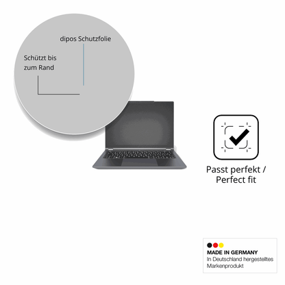 Schutz gegen Kratzer auf dem tuxedoinfinitybook pro 14 gen 10 Glas durch Schlüssel oder Ähnliches