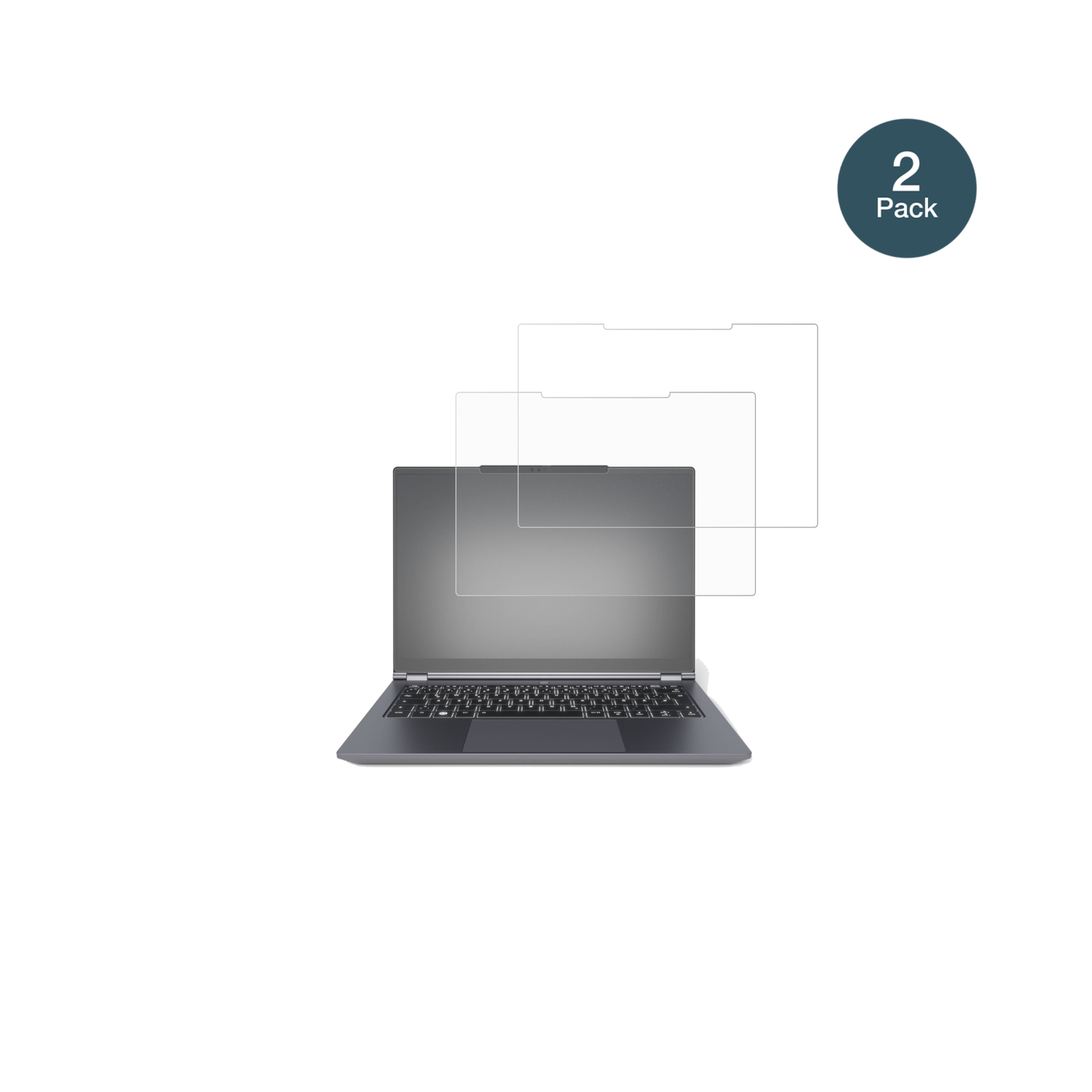 tuxedoinfinitybook pro 14 gen 10 mit aufgebrachter dipos Panzerfolie, die lästige Fingerabdrücke minimiert