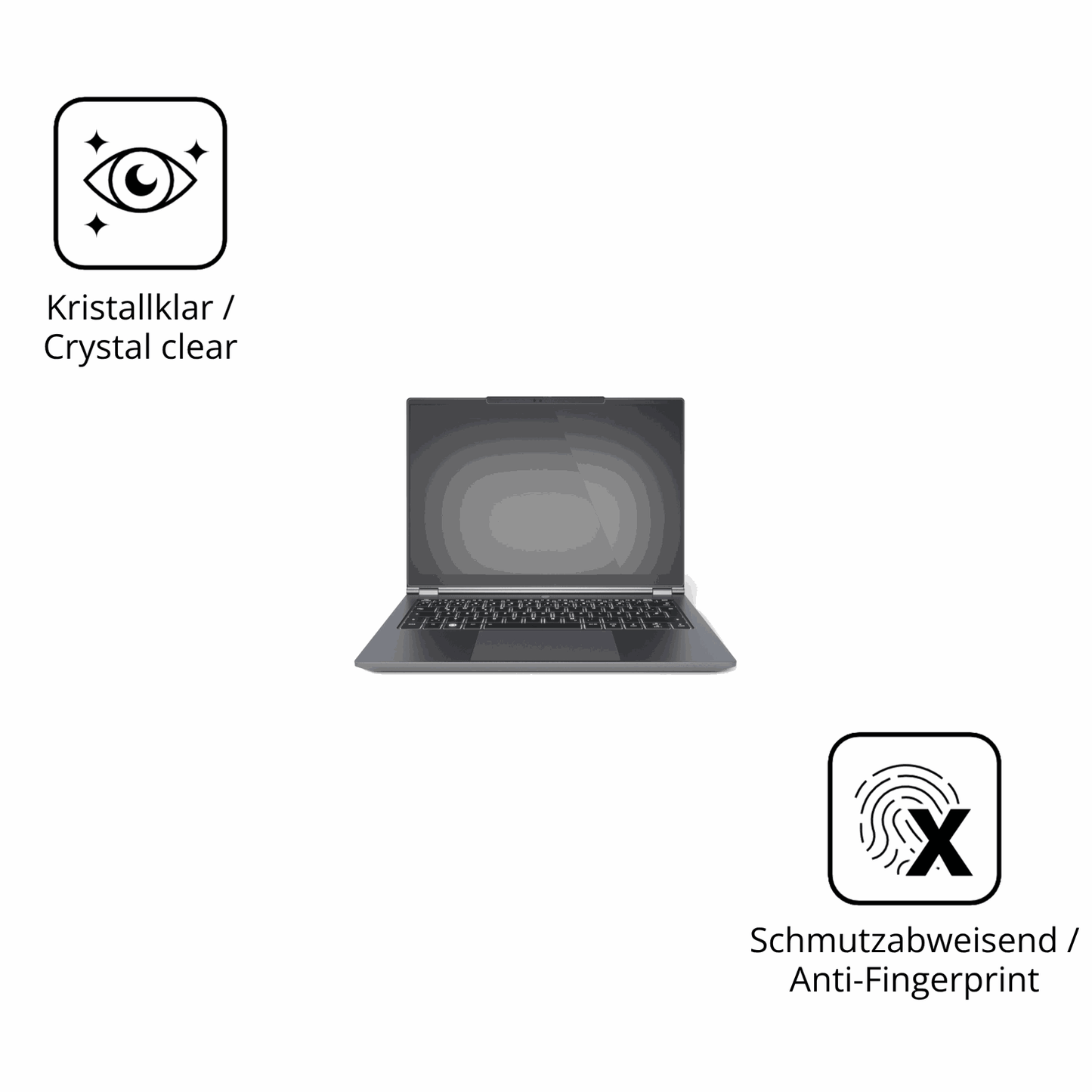 Flexible TPU-Folie passend zugeschnitten für tuxedoinfinitybook pro 14 gen 10, vollständige Abdeckung