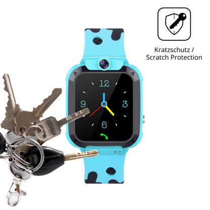 Schutz gegen Kratzer auf dem Tzzulsx Kinder Smartwatch Glas durch Schlüssel oder Ähnliches