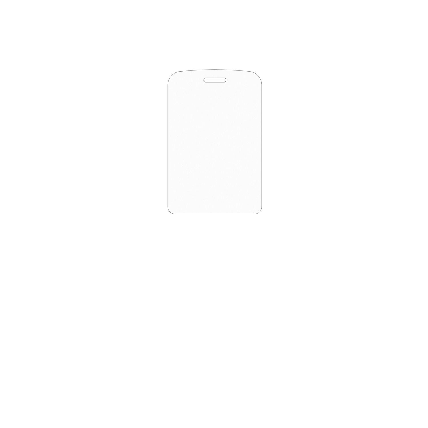 dipos Displayschutz für Ufferson T1208, mattierte Oberfläche, geringe Dicke und perfekte Passform