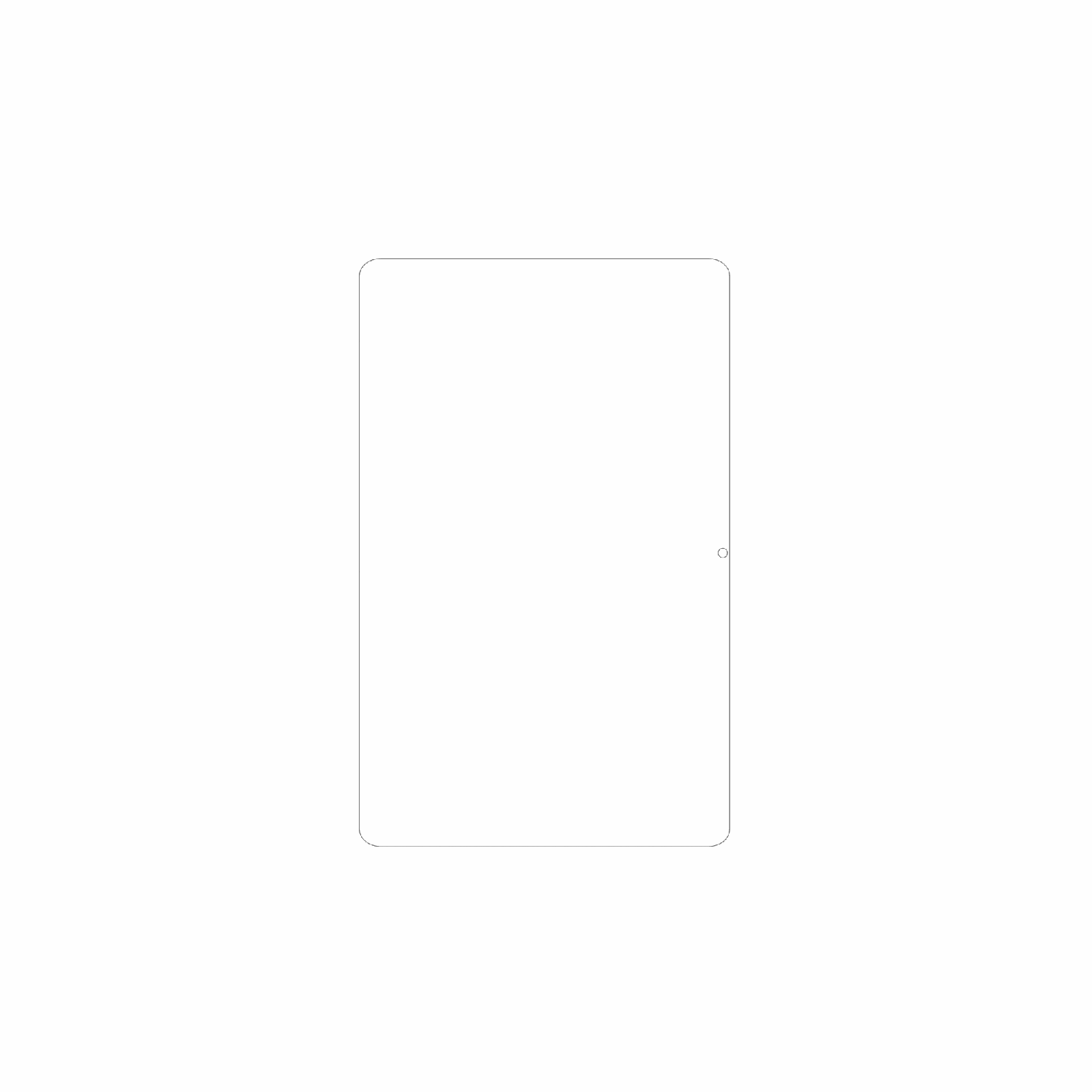 dipos Displayschutz für Ugee UT3 14.25 Zoll, mattierte Oberfläche, geringe Dicke und perfekte Passform