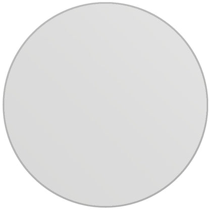dipos Displayschutz für Uhr 28 mm Durchmesser, mattierte Oberfläche, geringe Dicke und perfekte Passform