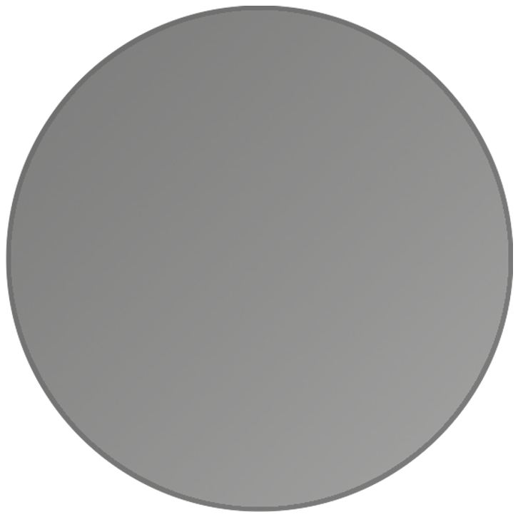 dipos Displayschutz für Uhr 52.5 mm Durchmesser, mattierte Oberfläche, Blickschutzfilter und perfekter Passform