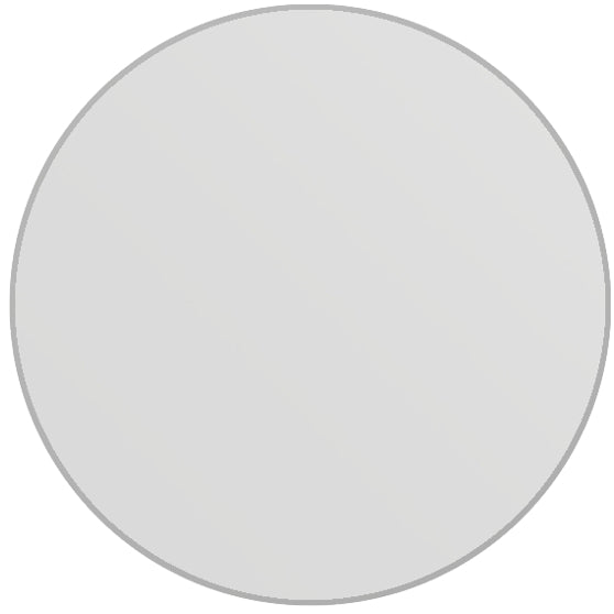 dipos Displayschutz für Uhr 55.5 mm Durchmesser, mattierte Oberfläche, geringe Dicke und perfekte Passform