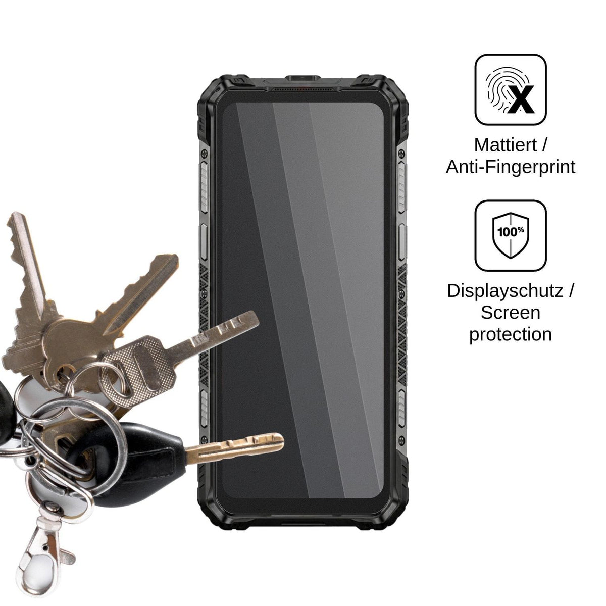 Screen Protector for Ulefone Armor 35 Pro Privacy Filter 4-Way Protection dipos