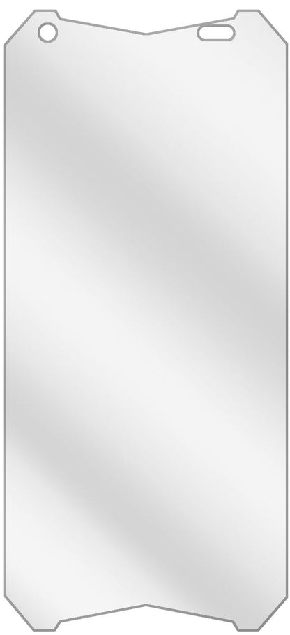 dipos Displayschutz für Ulefone Armor 3W, transparente Oberfläche, geringe Dicke und perfekte Passform