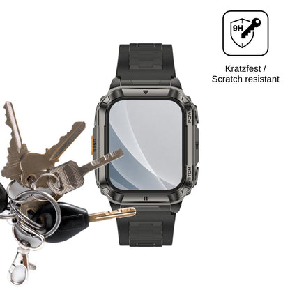 2x Screen Protector for Ulefone Armor Watch Ultra matte Flexible Glass 9H dipos