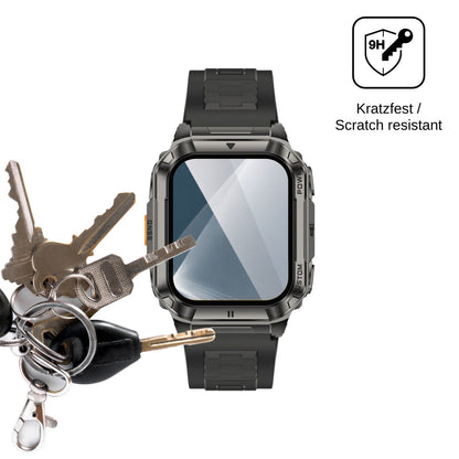2x Screen Protector for Ulefone Armor Watch Ultra Flexible Glass 9H dipos