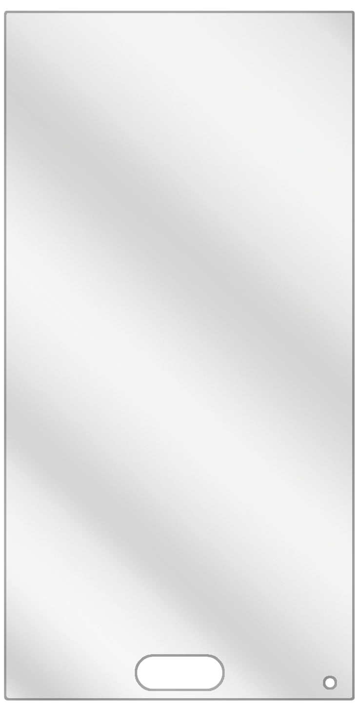 dipos Displayschutz für Ulefone F1, transparente Oberfläche, geringe Dicke und perfekte Passform