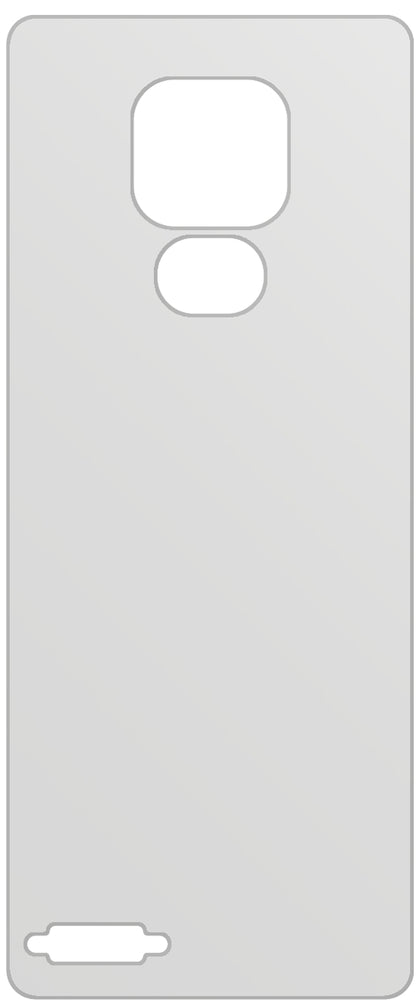 dipos Displayschutz für Ulefone Note 7P Rückseite, mattierte Oberfläche, geringe Dicke und perfekte Passform