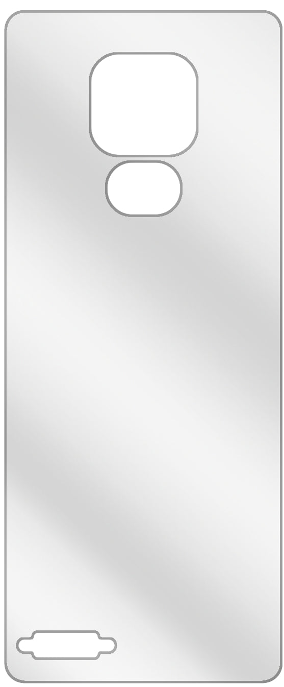 dipos Displayschutz für Ulefone Note 7P Rückseite, transparente Oberfläche, geringe Dicke und perfekte Passform