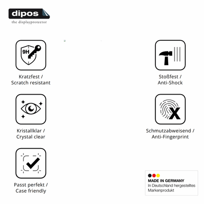 2x Screen Protector for Ulefone A11 Pro Flexible Glass 9H dipos