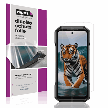 4x Screen Protector for Ulefone Armor 27T+ Protection Crystal Clear dipos