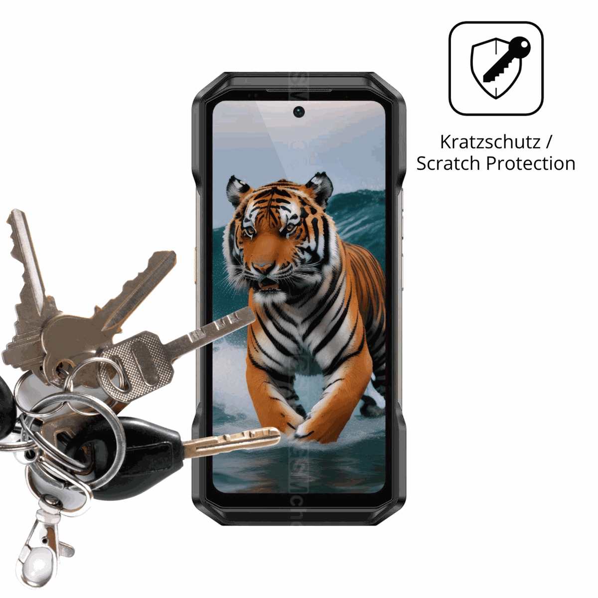 4x Screen Protector for Ulefone Armor 27T+ Protection Crystal Clear dipos