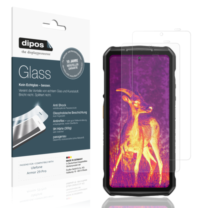 2x 9H Schutzfolie matt für Ulefone Armor 29 Pro Panzerfolie