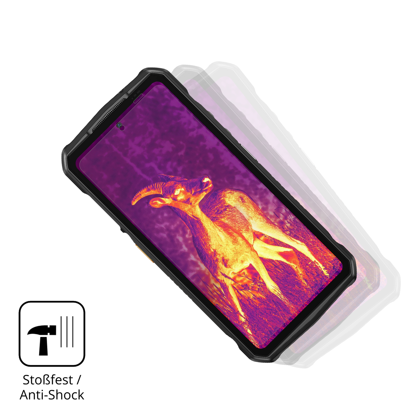 2x 9H Schutzfolie matt für Ulefone Armor 29 Pro Panzerfolie