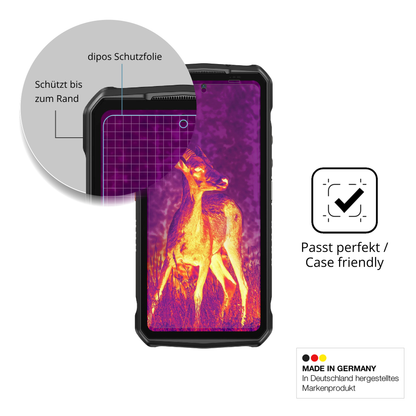 2x 9H Schutzfolie matt für Ulefone Armor 29 Pro Panzerfolie