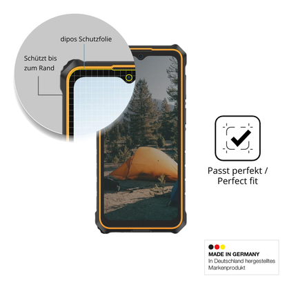 Schutz gegen Kratzer auf dem Ulefone RugKing 3 Pro Glas durch Schlüssel oder Ähnliches