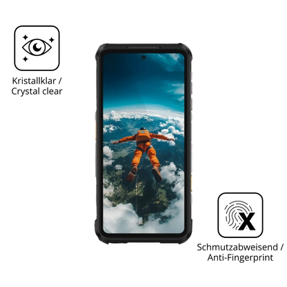 Flexible TPU-Folie passend zugeschnitten für Ulefone RugOne Xever 7 Pro, vollständige Abdeckung